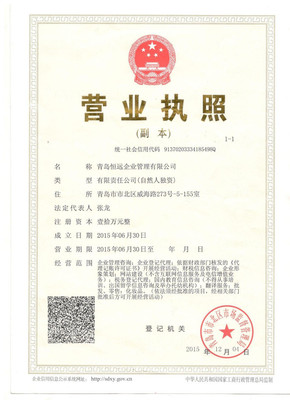 青島隆杰代理記賬